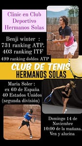 Clinic con María y Benji